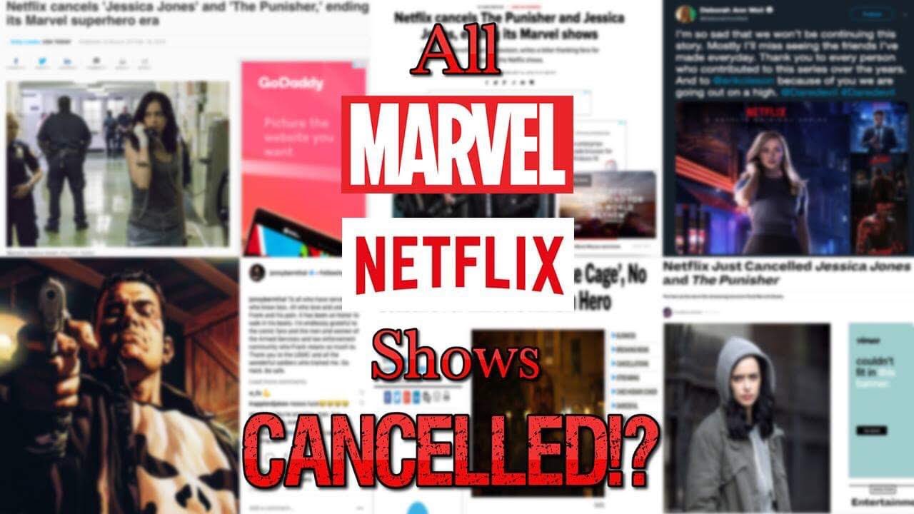 All Marvel Netflix Shows are Cancelled!? - YouTube