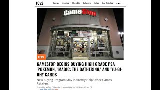 Gamestop Buying Graded cards is a big deal