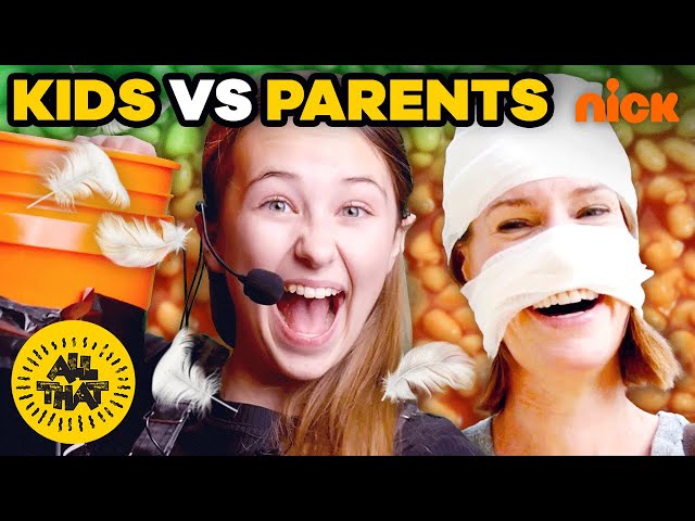 Best Kids vs. Parents Sketches! 🥊 10 Minute Compilation | All That class=