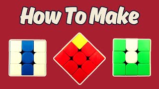 How To Make The I LOVE U Pattern on 3x3 Puzzle Cube How To Make The I LOVE U Pattern on 3x3 Puzzle Cube
