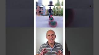 Bicicleta con rueda omniwheel #innovación #bicicletas #prototipado