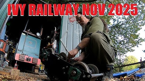 Ivy Railway - Minimal Gauge Nov 25 Update - 7 1/4" In The Garden.