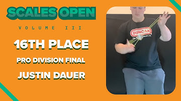 Scales Open Online Vol. 3 - Pro Final - 16th - Justin Dauer