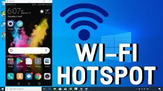 How To Turn Windows 10 Computer Into a Wi-Fi Hotspot  | Create WiFi Hotspot in Windows 10 screenshot 4