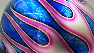 ファイヤーパターン ブールラップ塗装ベース - YouTube