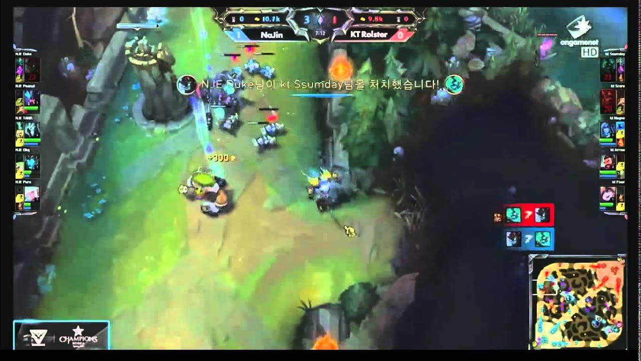 Najin Duke with the Outplay