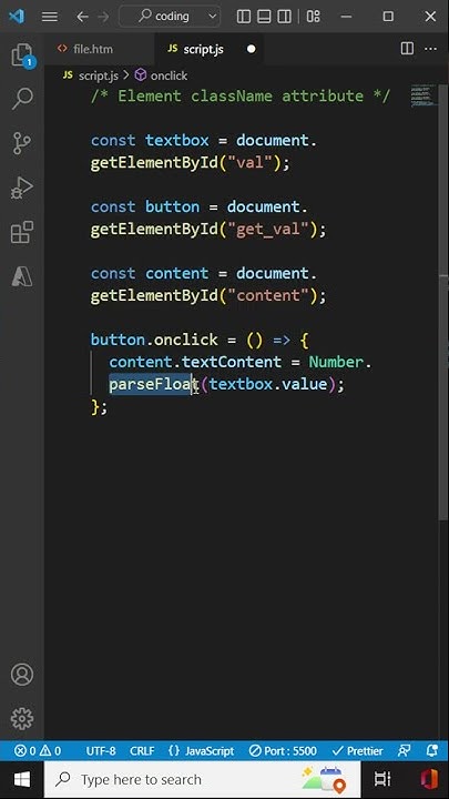 Number parseFloat() method - JavaScript Tutorial for Beginners - YouTube