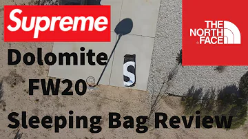 Supreme x North Face Dolomite Sleeping Bag review