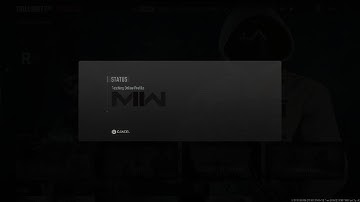 Call of Duty: Modern Warfare II fetching online profile loop flashing bug