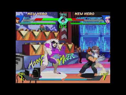 X-Men vs. Street Fighter - Ryu, Storm vs. Sabretooth, Wolverine 2