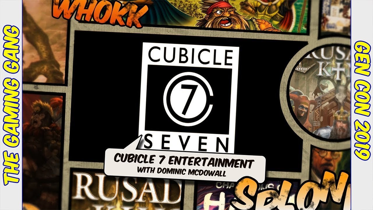 Visiting Cubicle 7 Entertainment at Gen Con 2019