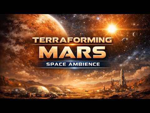 Terraforming Mars Ambience | Space Background Music for Game Night, Study & Focus (3 Hours)
