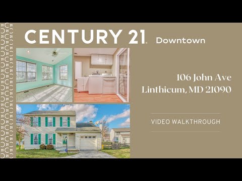 106 John Ave, Linthicum, MD home video tour