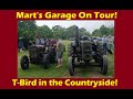 A day out in the countryside! T-Bird +Caterpillar D2 Donkey start! (Mart's Update 2426)