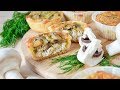 Пирог с курицей и грибами ☆ КИШ ☆ Quiche with chicken and mushrooms