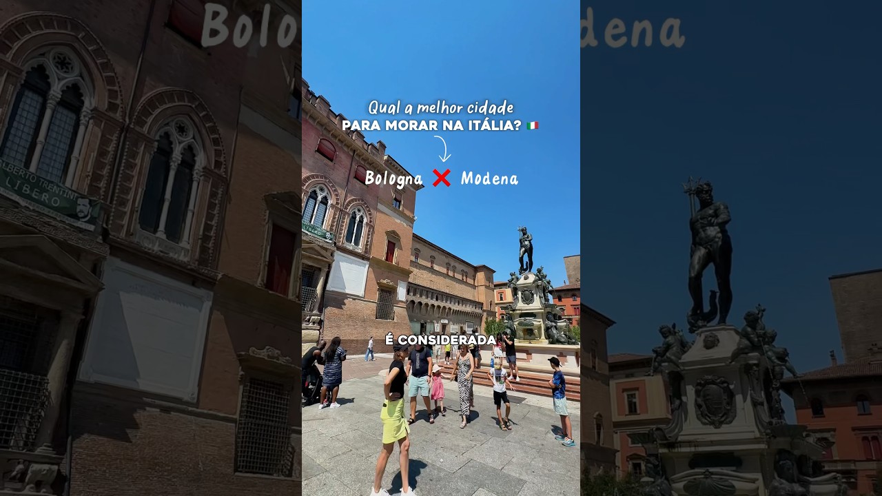 ✨ Bologna ou Modena: qual é a melhor cidade para morar na Itália? 