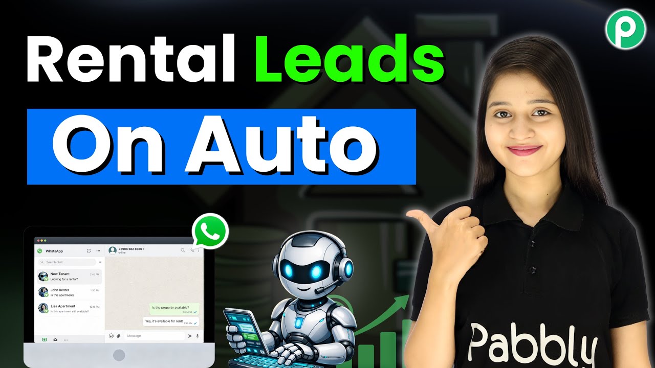 Получайте заявки на аренду автоматически через WhatsApp | Инструкция по Pabbly Chatflow