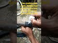 Cara Tambal ban sepeda pakai lem power glue #shortsvideo