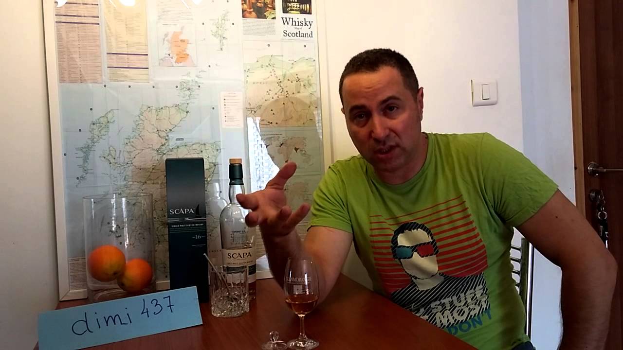 Виски обзор 59. Scapa 16 Years Old , 40 Alc