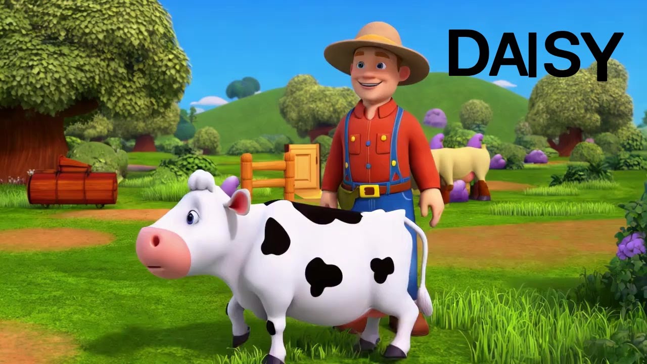 Daisy The Cow | Cow Song | Famer & The Cow | Nursery rhymes and Kids song by Chuckling Tv