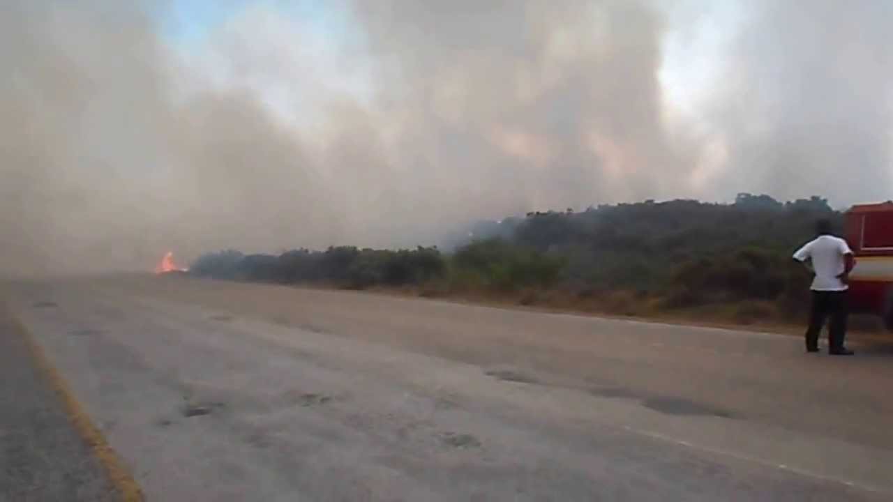 Port Elizabeth Veld Fire Victoria Drive/Marine Drive February 2014