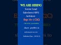 Senior Lead Salesforce & AWS Architect Trenton NJ Hybrid