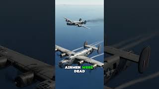 How 1 B 24 Survived Ploiești and Landed Gear Up – Crew Walked Away.#shorts #ww2