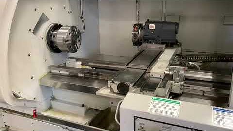 Milltronics ML18 CNC Lathe video
