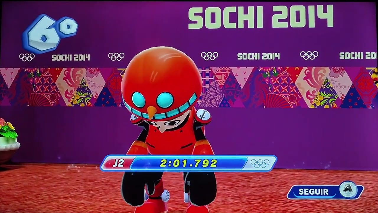 Mario & Sonic Sochi 2014 Skeleton #18 (Tails Vs Amy Vs Donkey Kong) + Evil Mii Loses