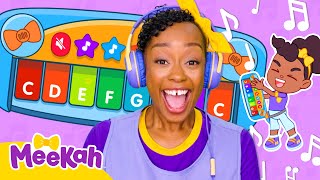 gamer meekah plays blippi s curiosity club app