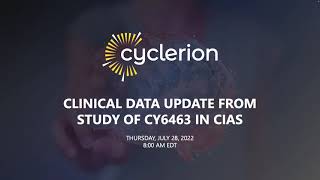 Clinical Data Update from Study of CY6463 in CIAS