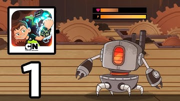 Ben 10 Omnitrix Hero Aliens vs Robots - Gameplay Part 1 (Android,IOS)