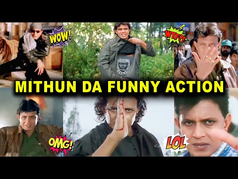 Mithun Da Funny Action Scene JHALLU BHAI 