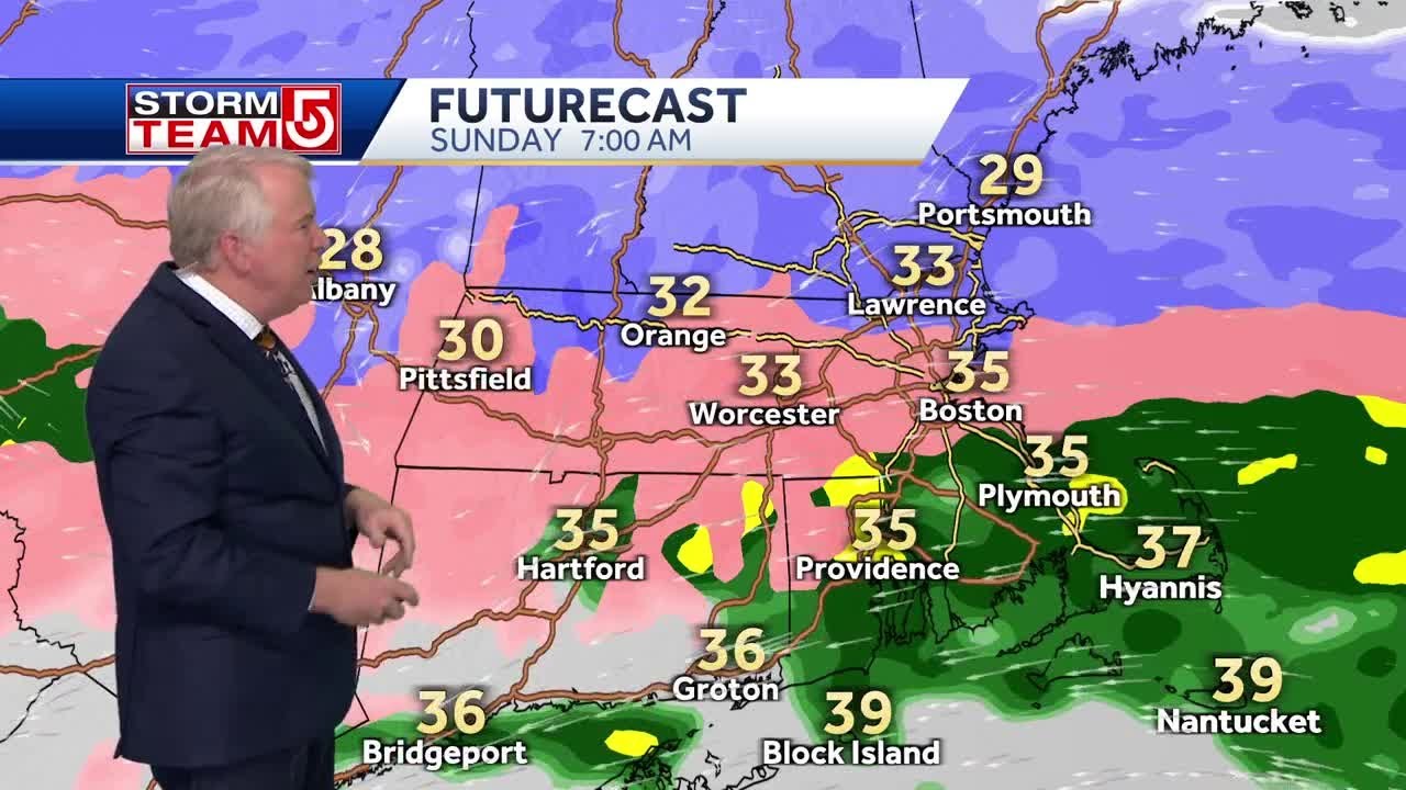 Video: Storm arrives late Saturday with snow, ice, rain - YouTube
