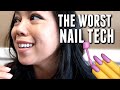 The Worst Nail Technician I've Experienced - itsjudyslife