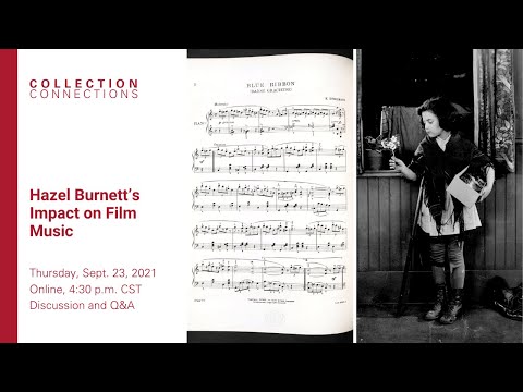 Collection Connections: Hazel Burnett’s Impact on Film Music