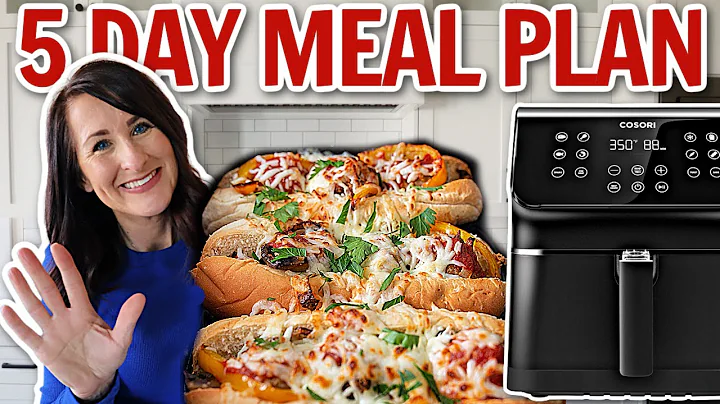 EASY 5 Day Meal Plan Using Your Air Fryer! Simple ...