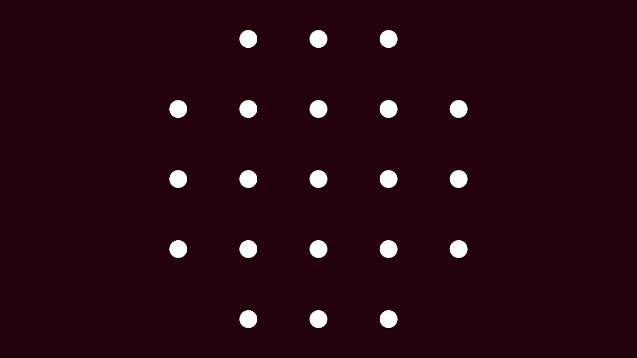 Reimagining Kambi Kolam: Minimalist 4 Dot Geometry in Digital Motion Art