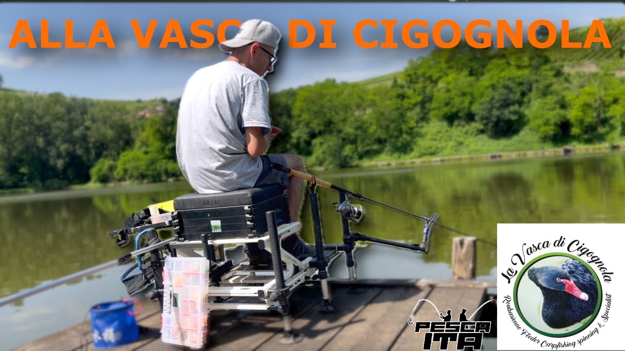 Method feeder pescata di 4 ore alla Vasca Di Cigognola