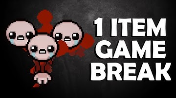 One Item Game Break Glitch ft. Decap Attack [FIXED] - The Binding of Isaac Repentance Bug Awareness