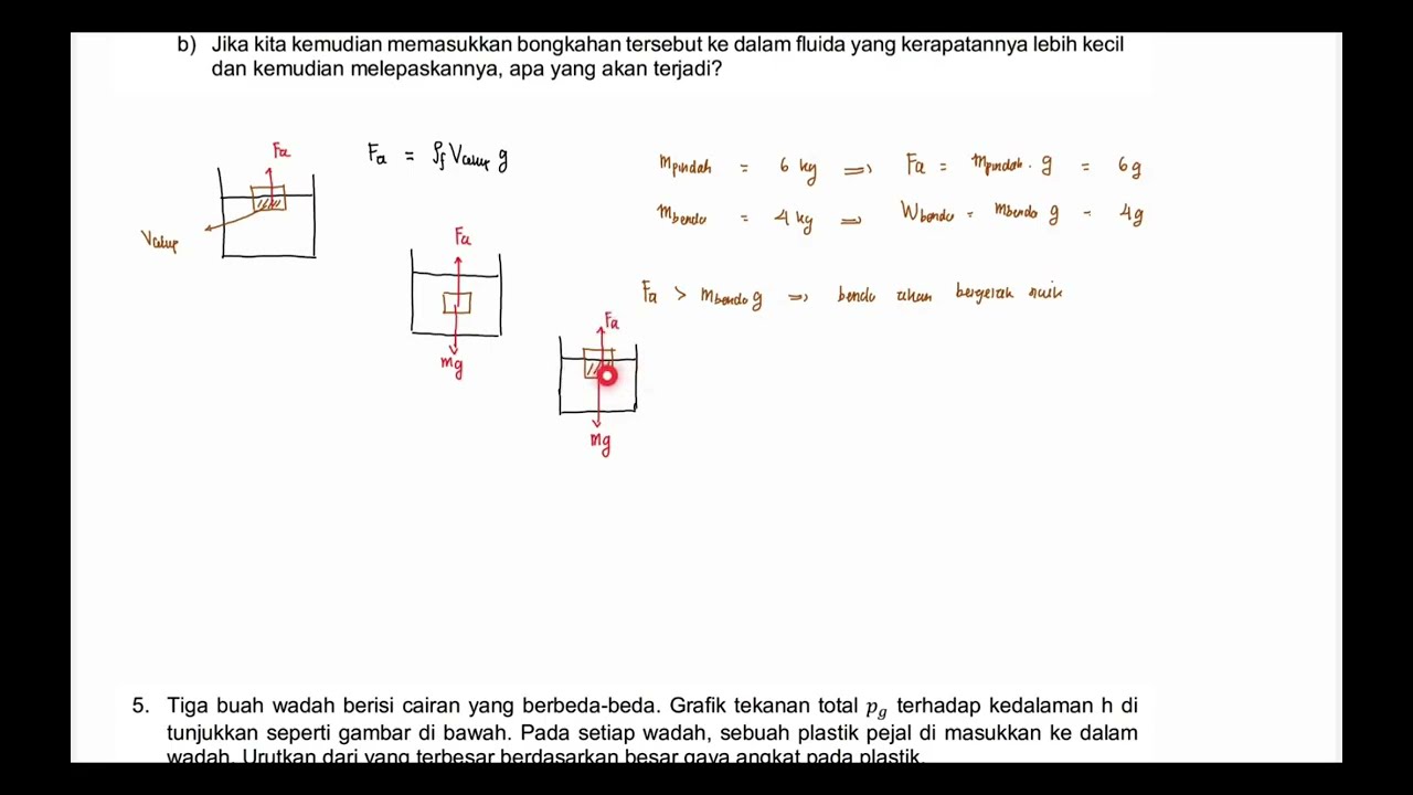 Pembahasan Modul 6 Tutorial Fisika I TPB ITB Part 1