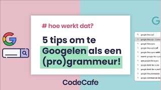 5 Tips Om Te Googelen Als Een Programmeur
