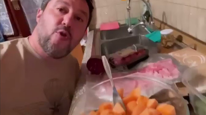 SALVINI: “LA MIA CENA DEL SABATO SERA, MANGIAMO ITALIANO”