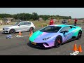 750HP Turbosystems BMW M140i X-Drive vs. Lamborghini Huracan Performante!