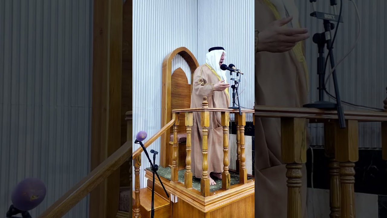 خطبه الجمعه للشيخ  ايوب ابو احمد النداوي   بعنوان ( الصلاه) 