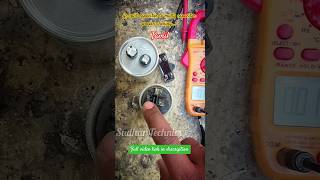 Ac split capacitor to multy capacitor proper cheking tamil... #tamil #dailyvlog #information #ac #ai