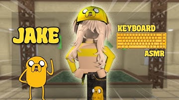 PLAYING MM2 AS JAKE + KEYBOARD ASMR