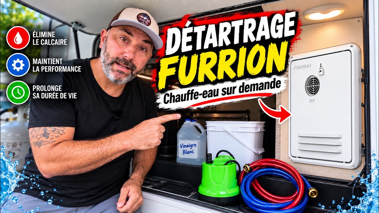 Votre chauffe eau sur demande de VR a besoin de ÇA! DÉTARTRAGE Furrion