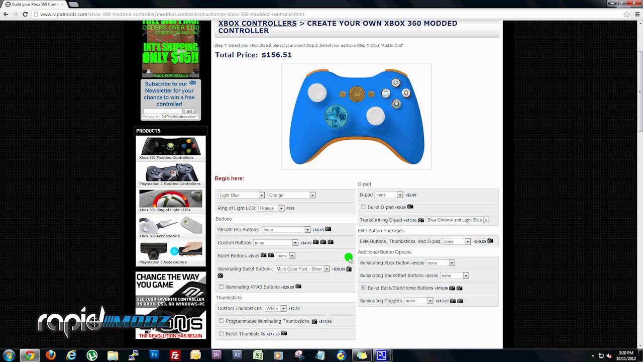 Instructions for Placing Your Order at Rapidmodz