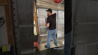 Garage Door Insulation Results! #homeimprovement